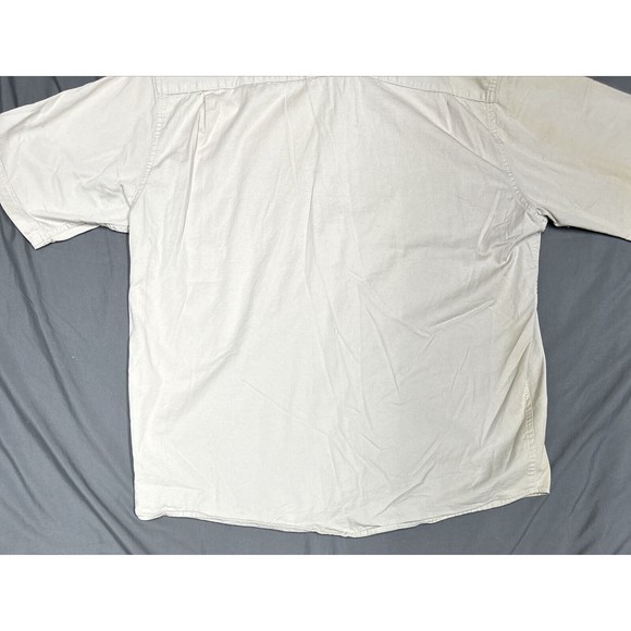 Wrangler Flex For Comfort Mens Short Sleeve Button Down Collar Shirt Size Large - Picture 11 of 11